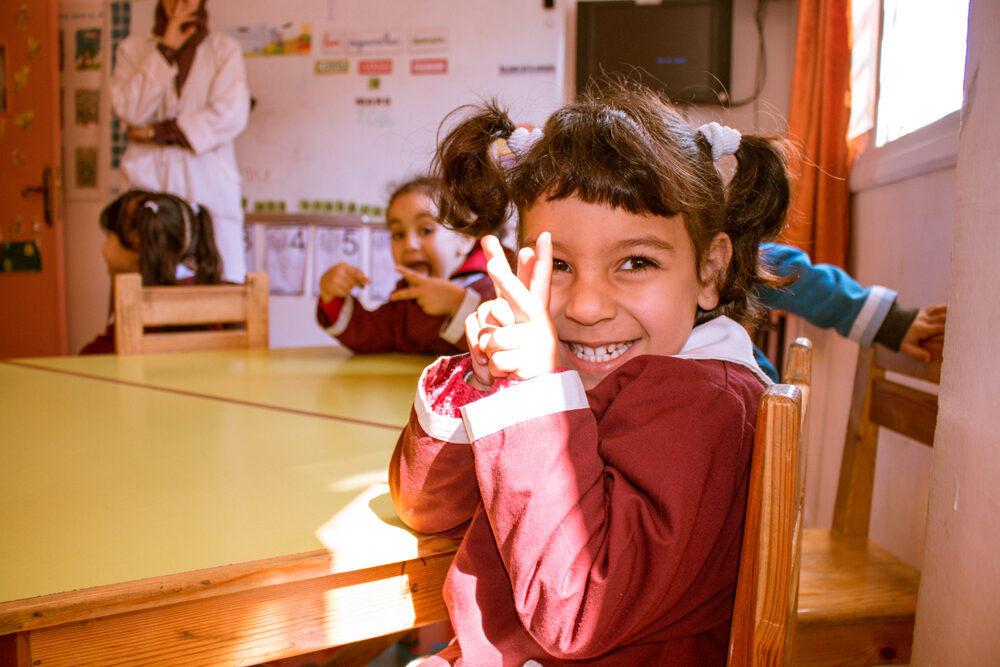Journée type en maternelle